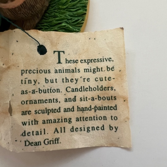 Charming Tails "Peek-A-Boo" Figurine With Tag 98/200 Fitz & Floyd Mouse … - Picture 7 of 8